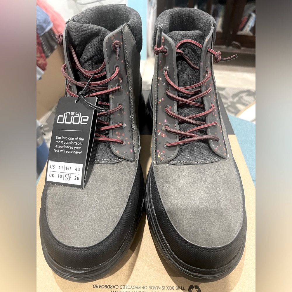 *NWT Men’s Hey Dude Duke Eco Shield Size 11